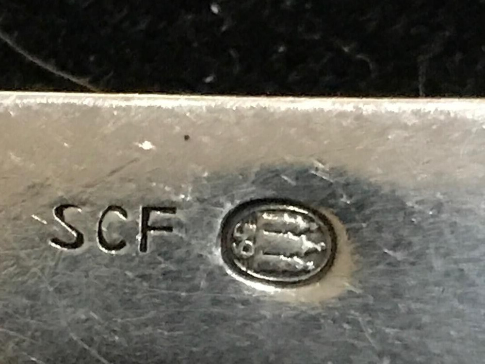 S. Chr. Fogh Denmark spoon Silver