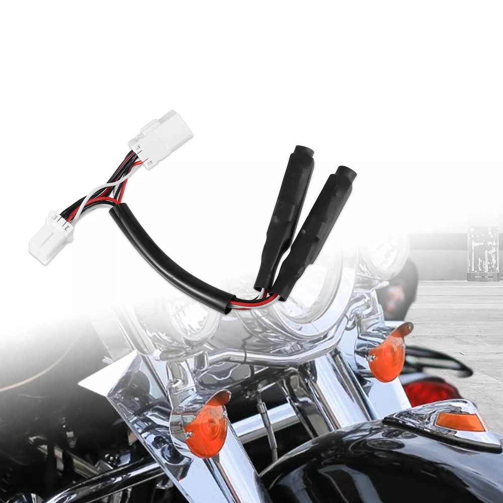 LED Equalizer Load Blinker Turn Signal Light Resistor Plug in Flasher For Harley