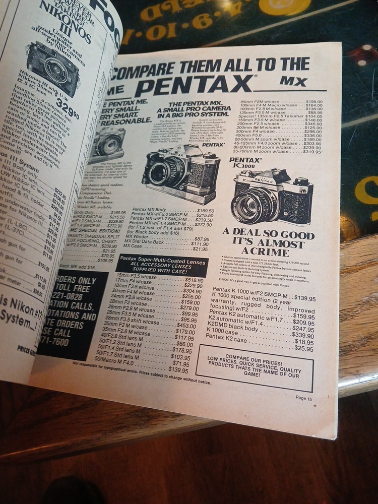 VINTAGE HONEST ABE'S FOCUS ELECTRONICS ELECTRONICS CATALOG