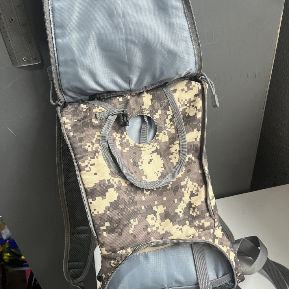 Desert Camo Tactical Molle Hydration Backpack NO BLADDER