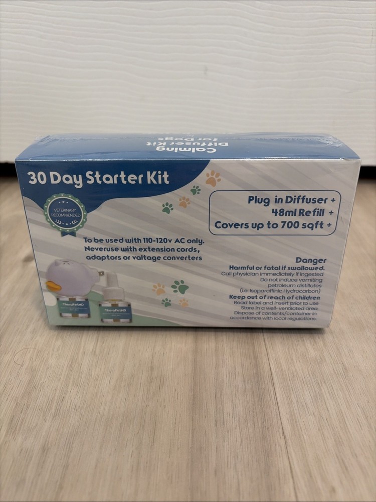 TheraPet MD Advanced Dog Calming Diffuser Kit (1 Diffuser + 2 Refills) *NEW*