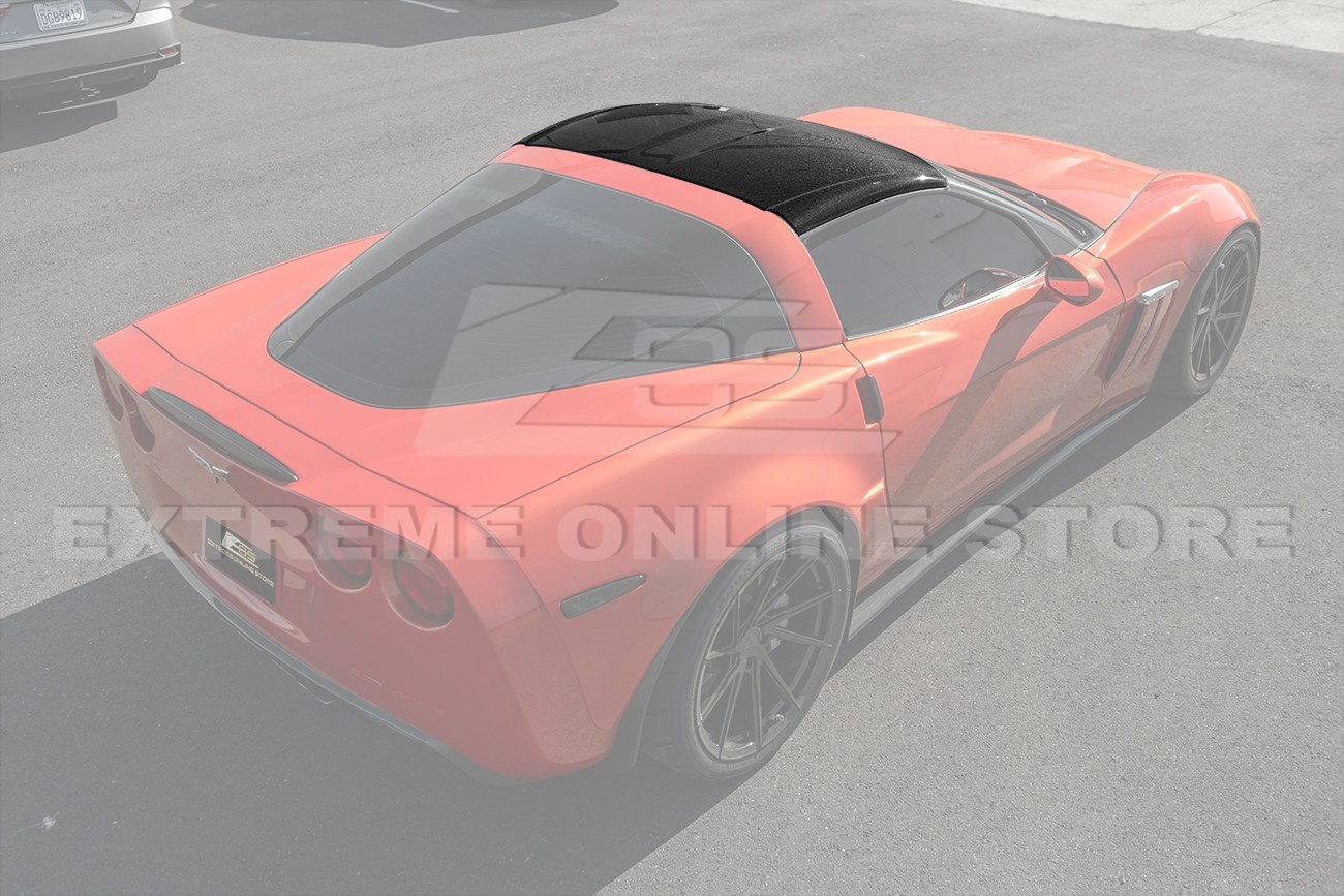 For 05-13 Corvette C6 GM Factory CARBON FIBER Replacement Top Targa Roof Panel