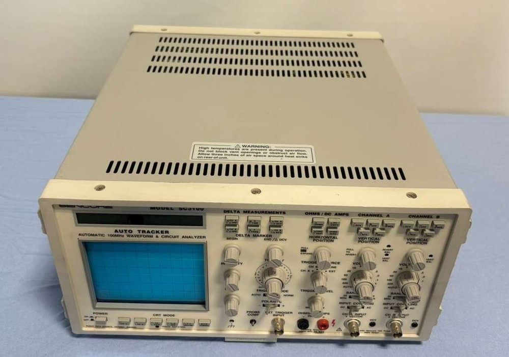Sencore Automatic 100MHz Waveform & Circuit Analyzer Oscilloscope Model SC3100