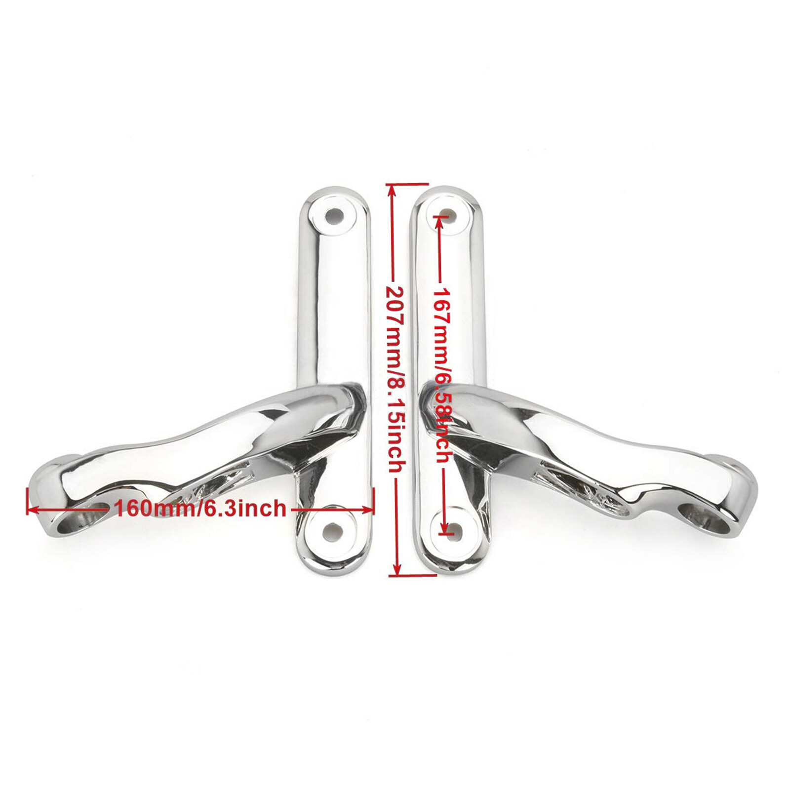 4.5" LED Auxiliary Spotlight Passing Light For Harley Street Glide FLHX 06-22