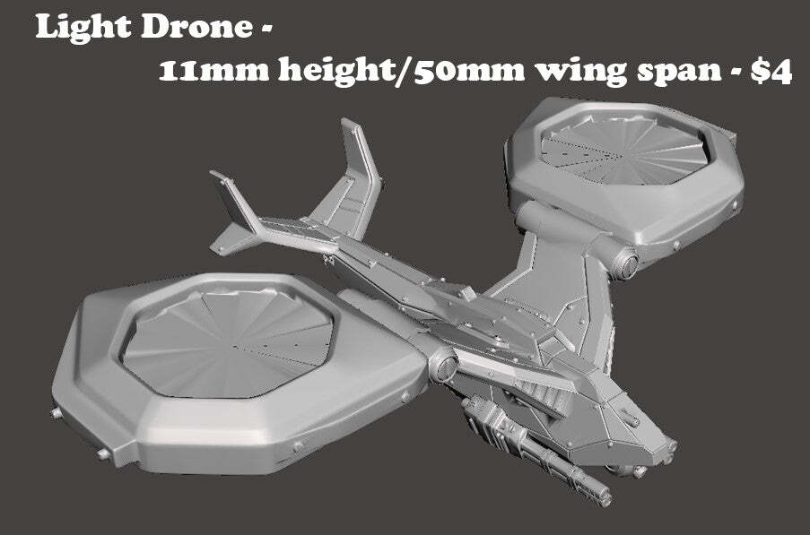 Tharyon Braz - Light Drone - Mech / Mecha