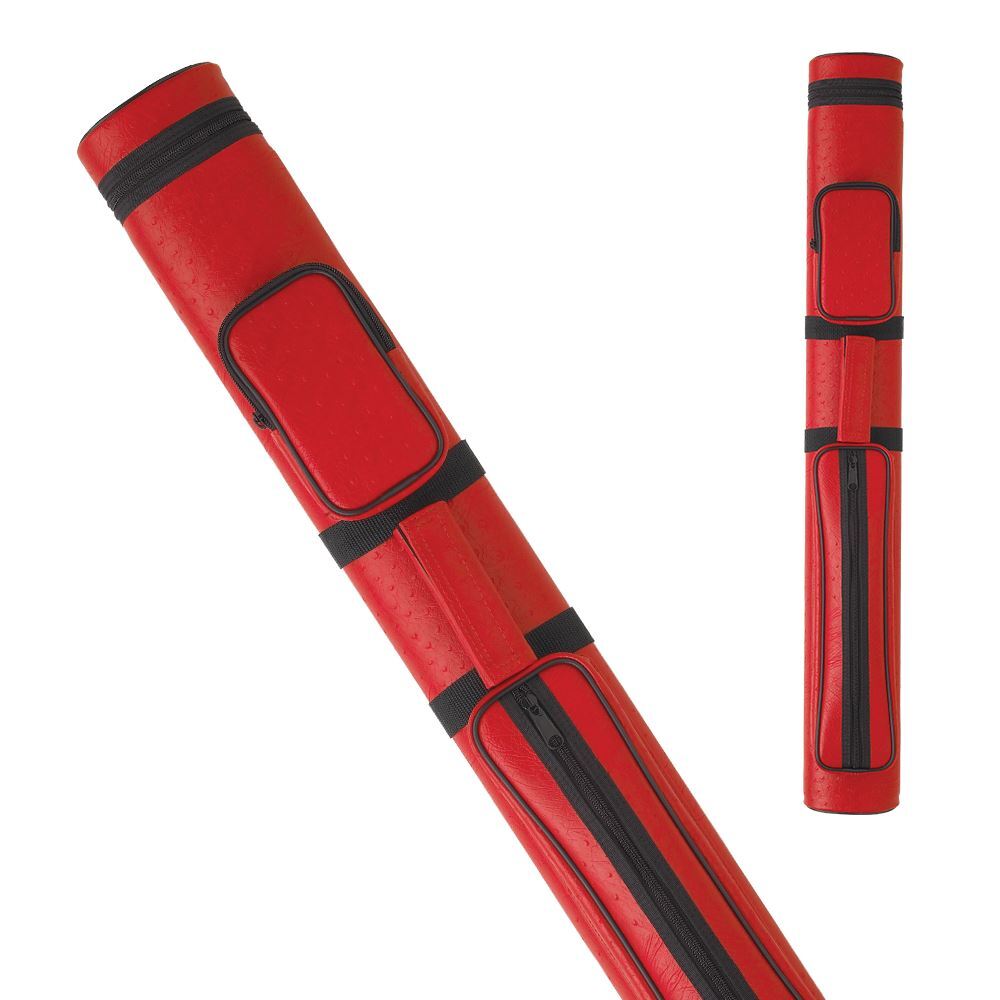 Action AC22 2x2 Hard Pool Cue Case - Red