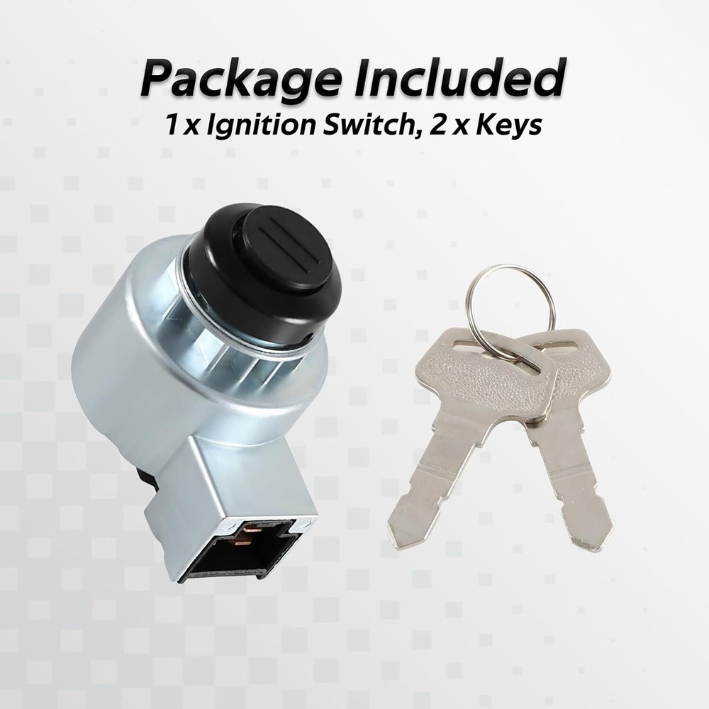 Ignition Switch w/ 2 Keys for Kubota Tractor B1700HSD B2100HSD B2320DT B2320DTN