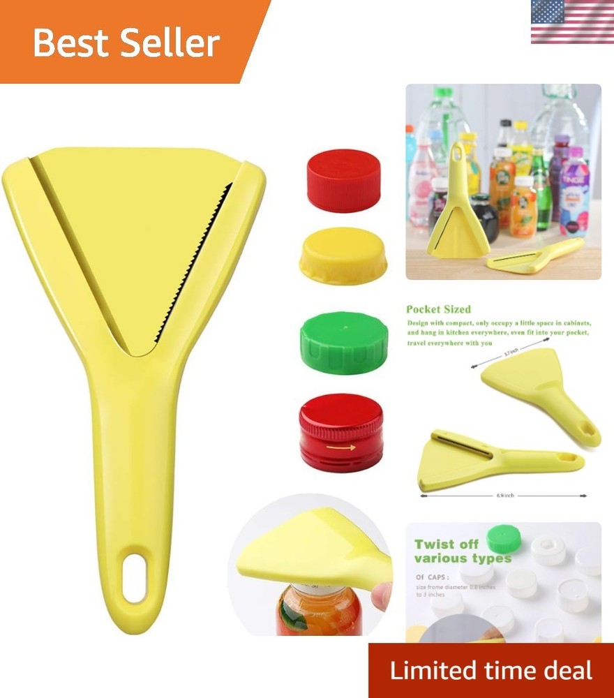 Twist-Off Bottle Opener Yellow