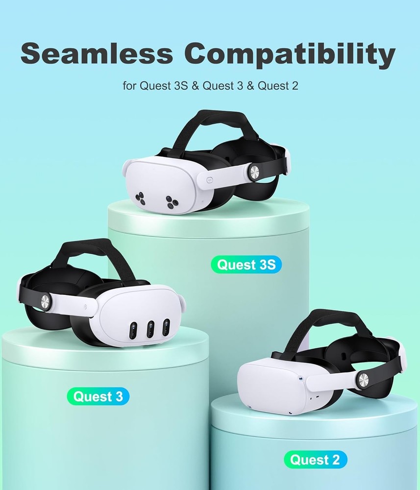 MQ5001 Head Strap for Meta Quest 3/2 Comfort