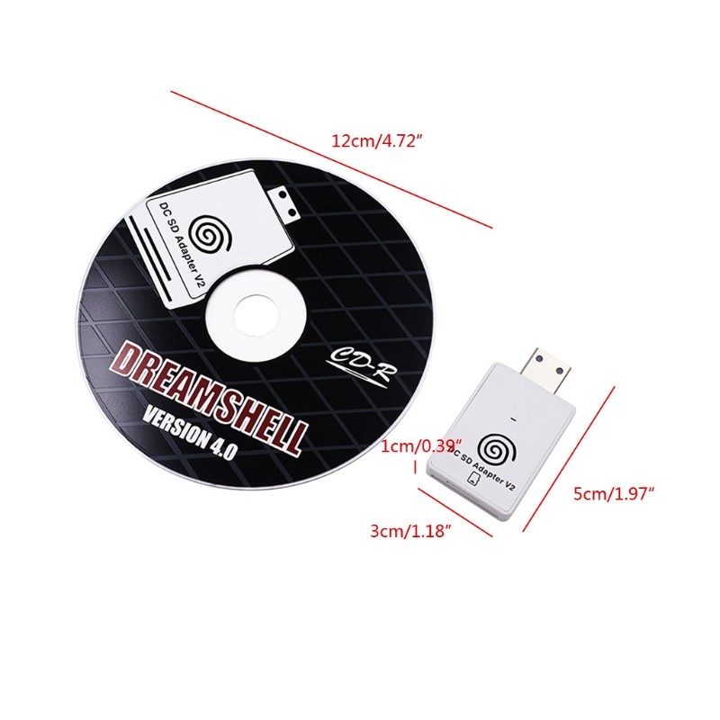 For Dreamshell V2 for DC Game Console TF Card Reader For For Dreamshell