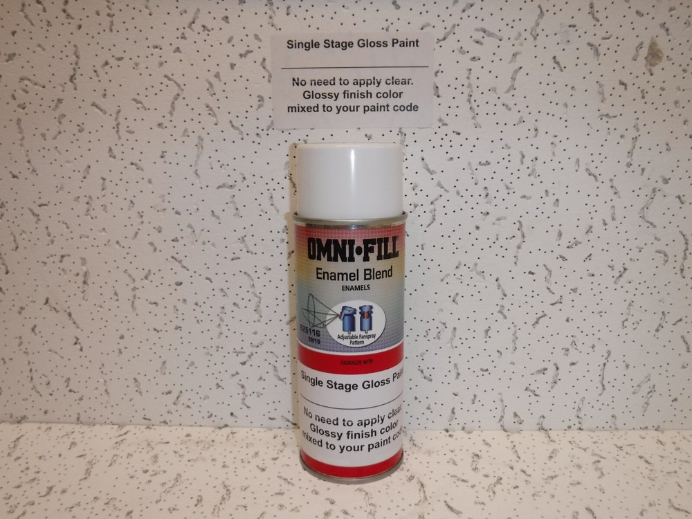 Premium Gloss touch up spray paint code D6 Screaming Yellow for Ford Mustang