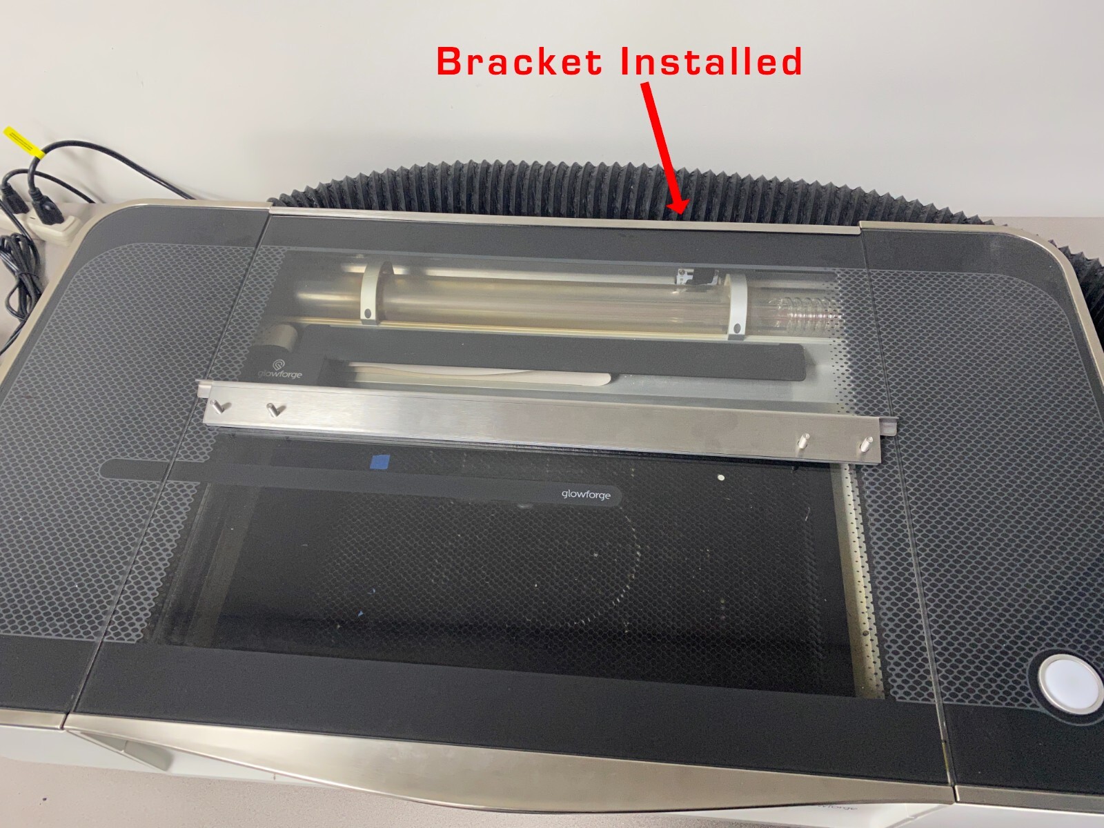 New GLOWFORGE Aftermarket LID Hinge Repair Bracket, All Metal Construction