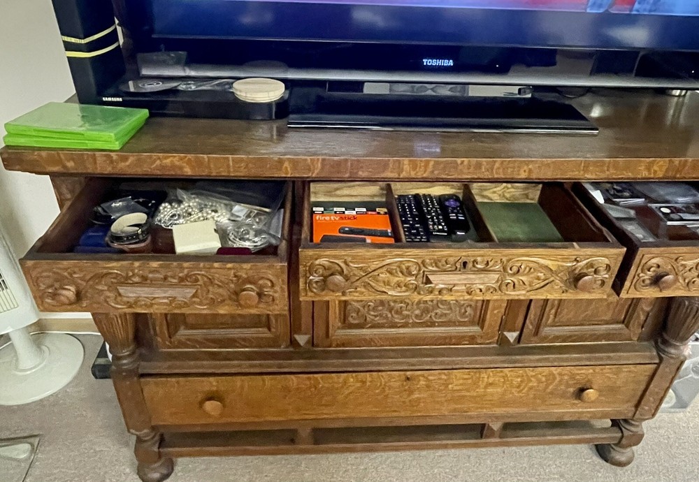 Antique Server / Buffet / Sideboard LOCAL PICK UP ONLY
