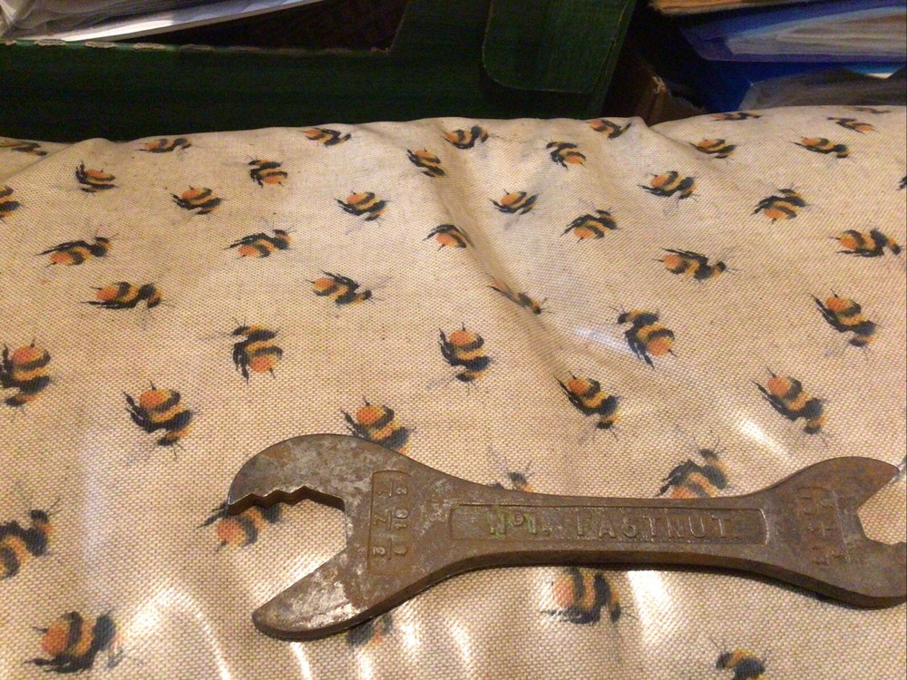 No 1 Fastnut Spanner Made In Britain