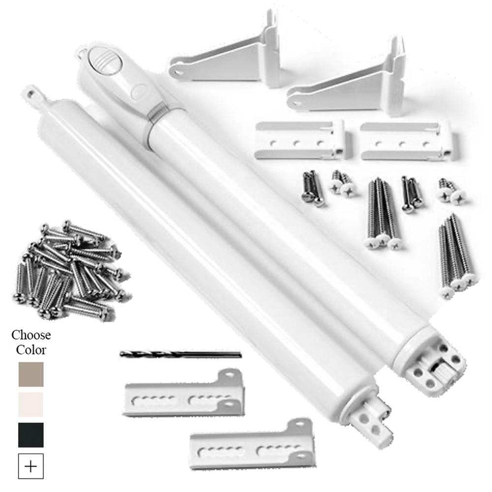 Andersen Emco Push Button Storm Door Closer 2-Pack Kit - Choose Color