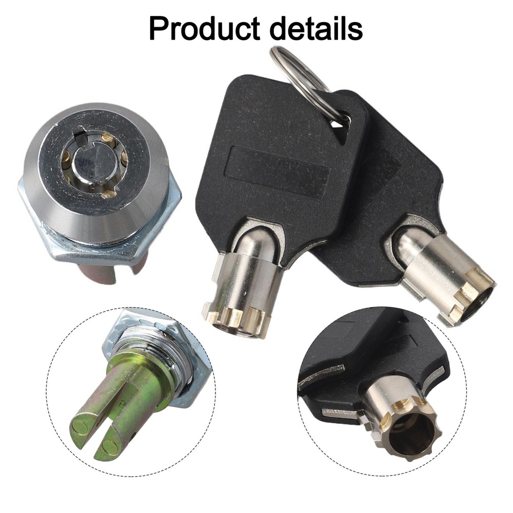 Tamper Resistant Toolbox Locks with Two Keys Enhancing Your Storage Security