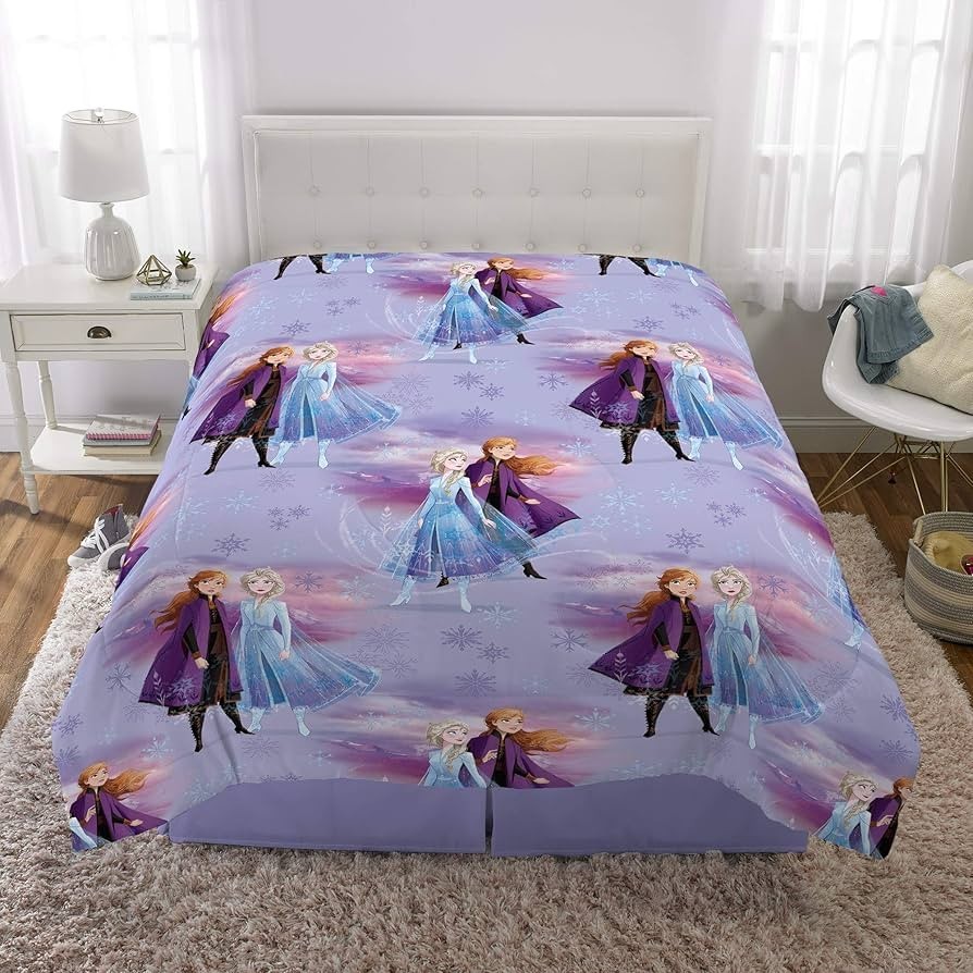 Disney Frozen 2 "Snowflake Magic" Full Comforter
