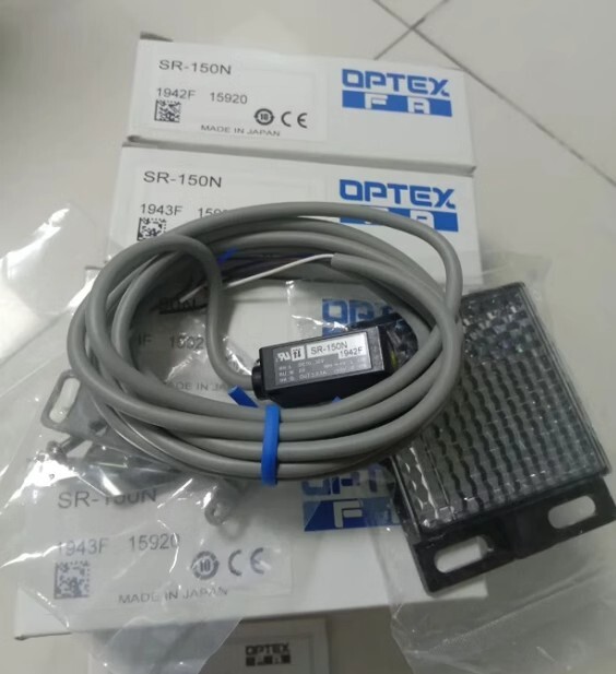 1pcs OPTEX Mirror Reflection Photoelectric Sensor SR-150N