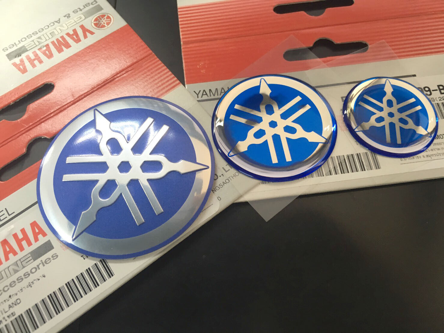 YAMAHA STICKER LOGO TUNING FORK DECAL EMBLEM 12-55 mm " ALL SIZE ALL COLOR