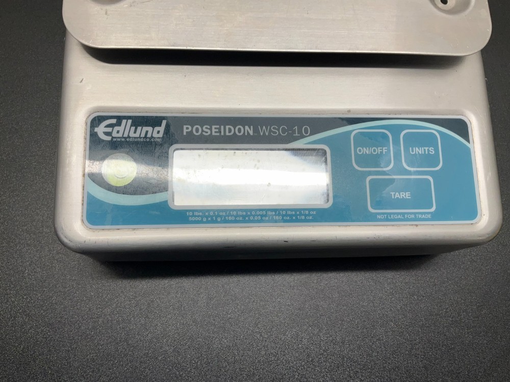 Edlund WSC-10 Poseidon Digital Scale