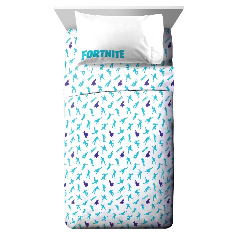 Fortnite "Boogie Bomb" 3pc Twin Sheet Set