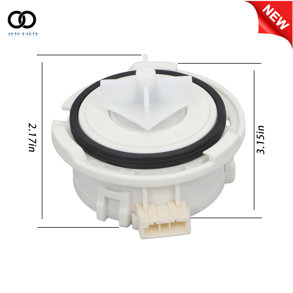 22V DC Dishwasher Drain Pump Motor Assembly Replacement EAU62043401 EAU60710801