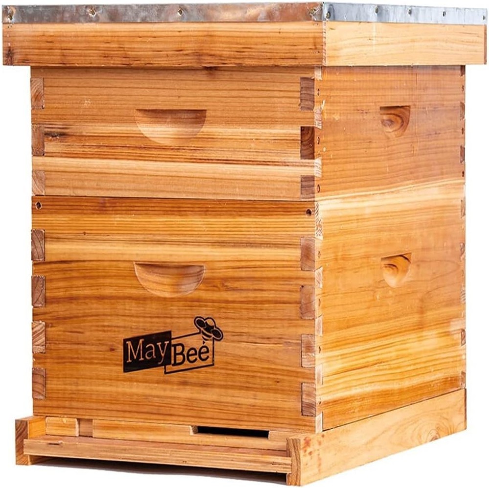 Beginner Beekeeping Kit with Cedarwood Beehive