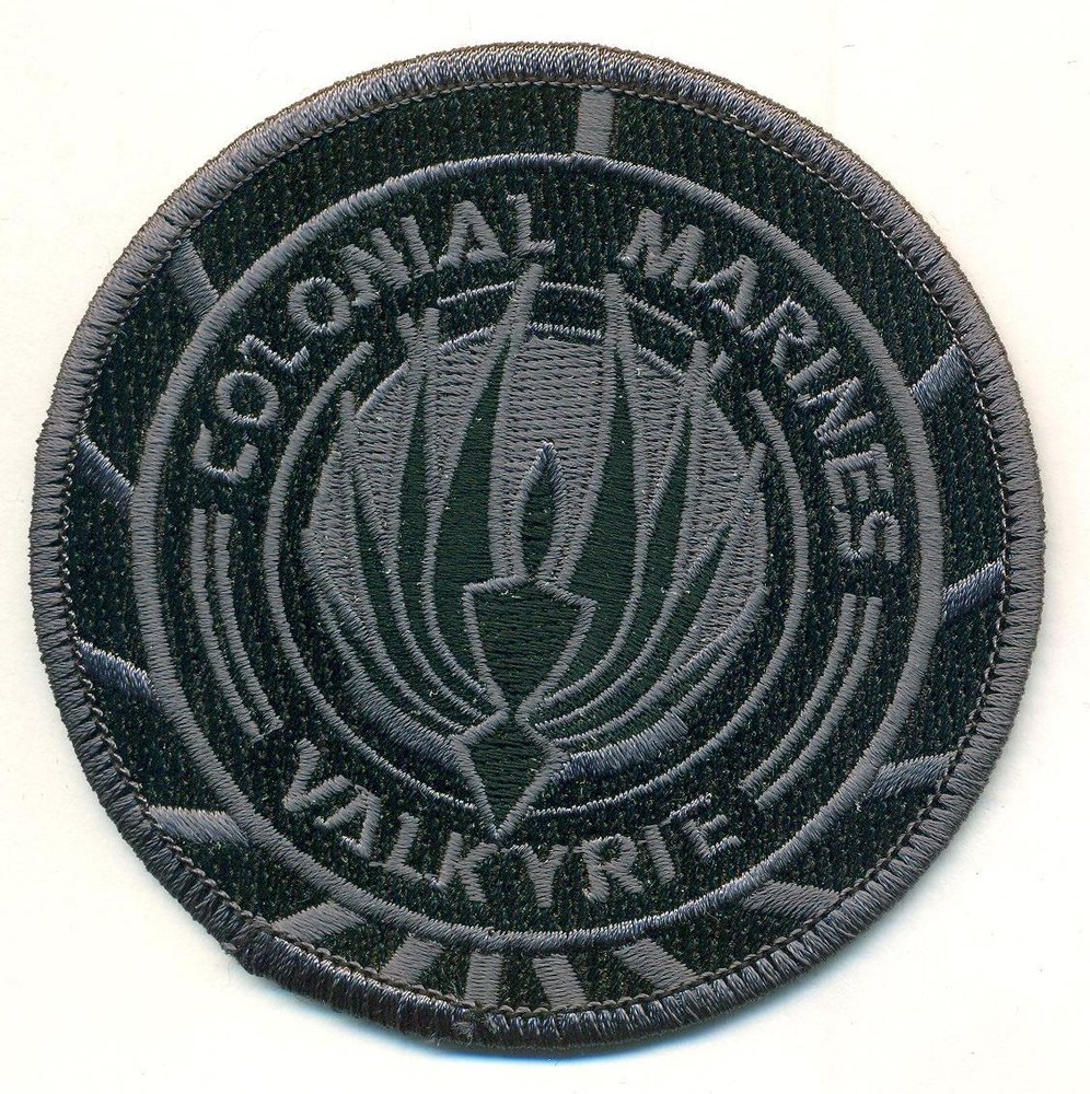 BSG Colonial Marines Valkyrie Patch - BSG59