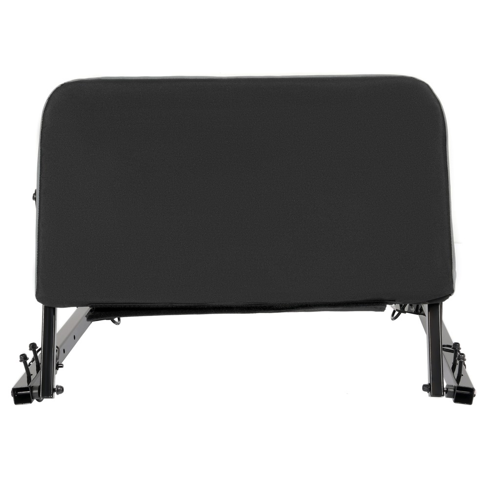 Folding Frame Rear Seat Backrest Driver Riding Support Thick Cushion For ATV