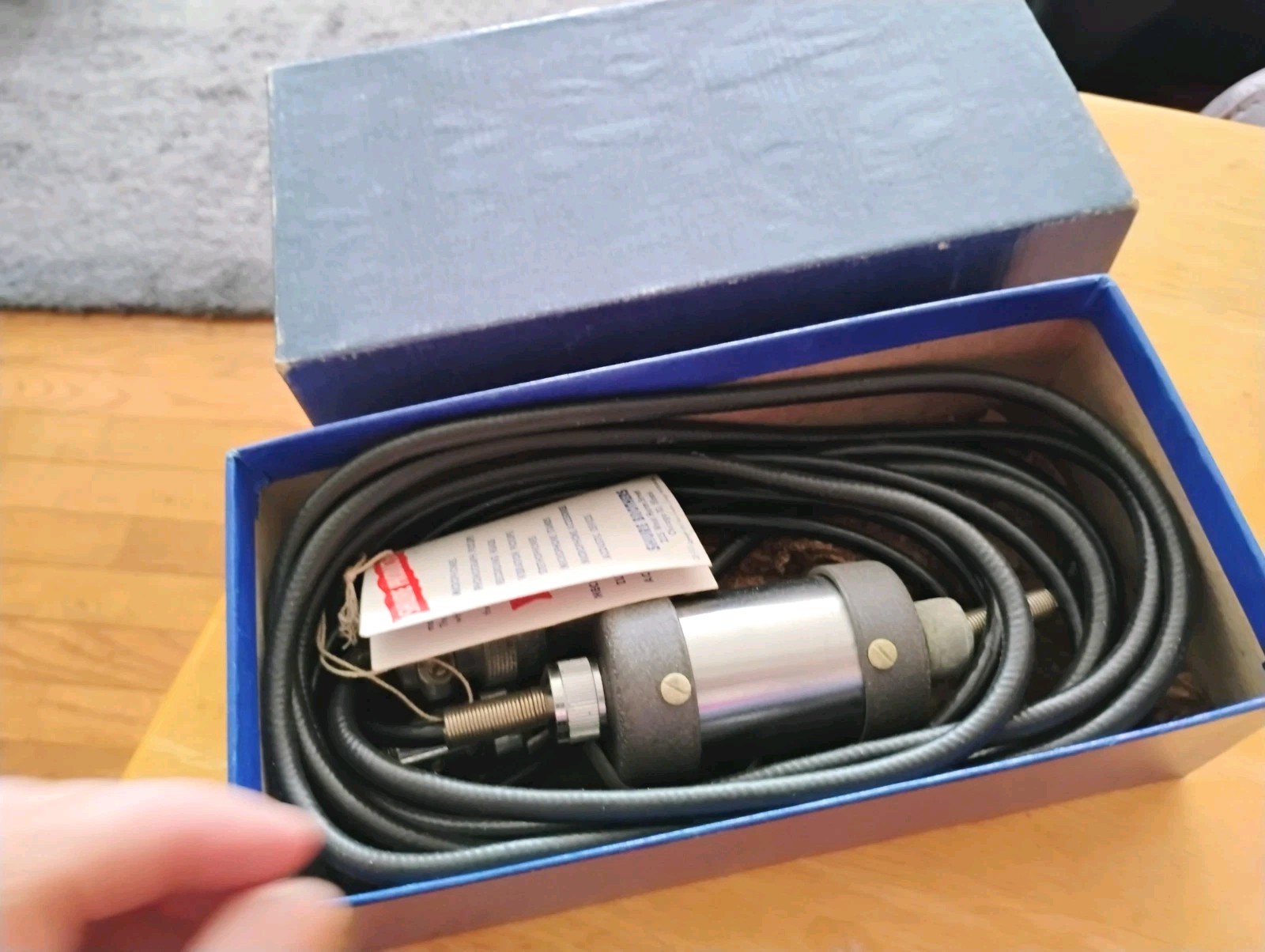 Vintage 1959s SHURE A86A MIC MICROPHONE SUT STEP UP Line TRANSFORMER In BOX