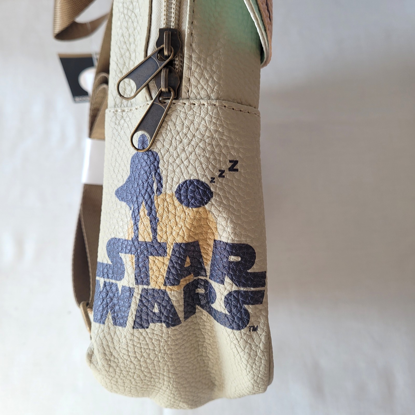 Star Wars Grogu Baby Yoda Mini Backpack NWT Faux Leather Mandalorian