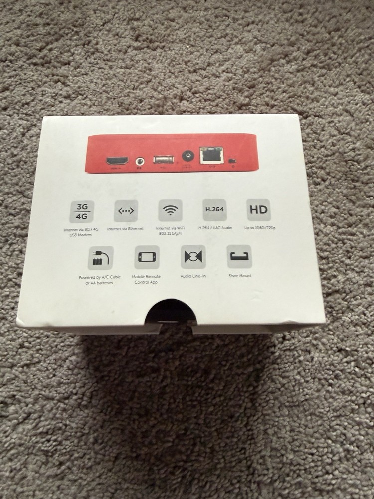 Livestream Broadcaster Portable HD Video Streamer Encoder LSB100