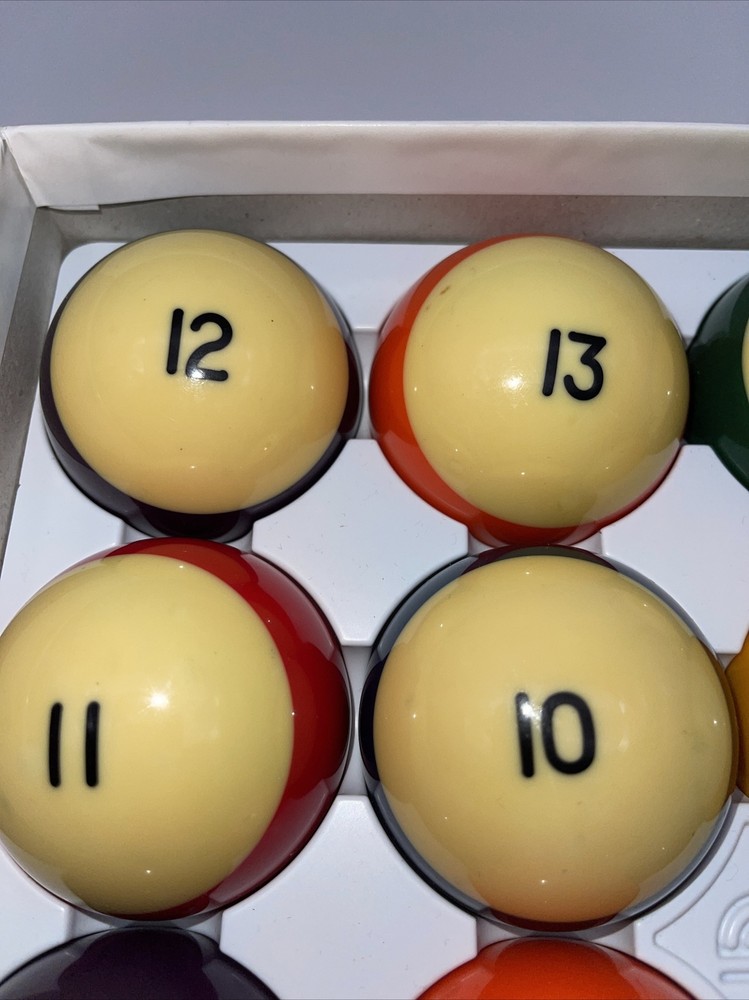 Used Standard Pool/Billiard Ball Set