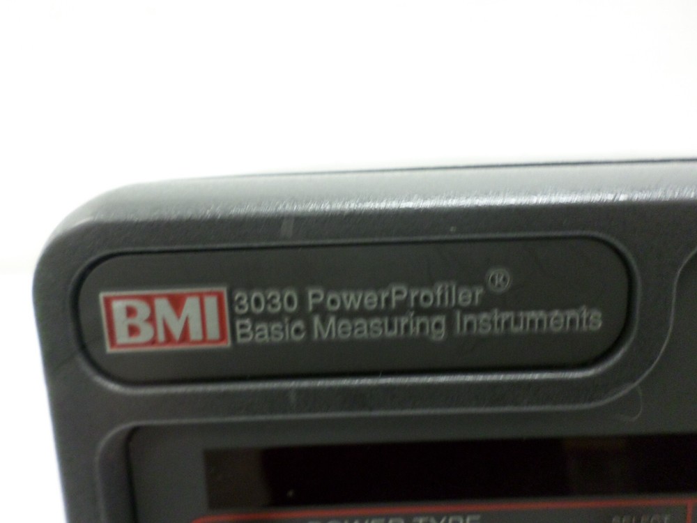 FOR PARTS Basic Measuring Instruments BMI 3030 Power Profiler