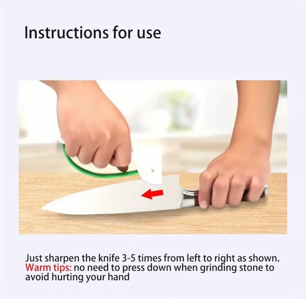 Portable handheld knife sharpener | Tungsten Carbide | Axe | Kitchen Utensils