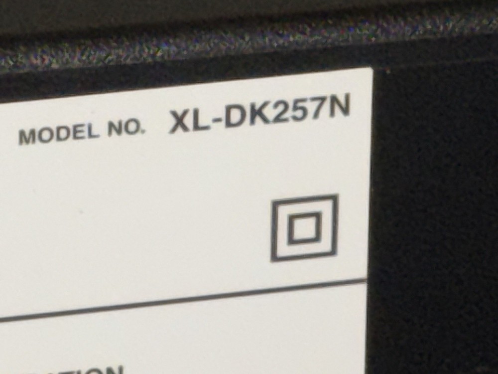 Sharp XL-DK257N Micro Component Stereo System iPod Dock CD & AM/FM Free Ship