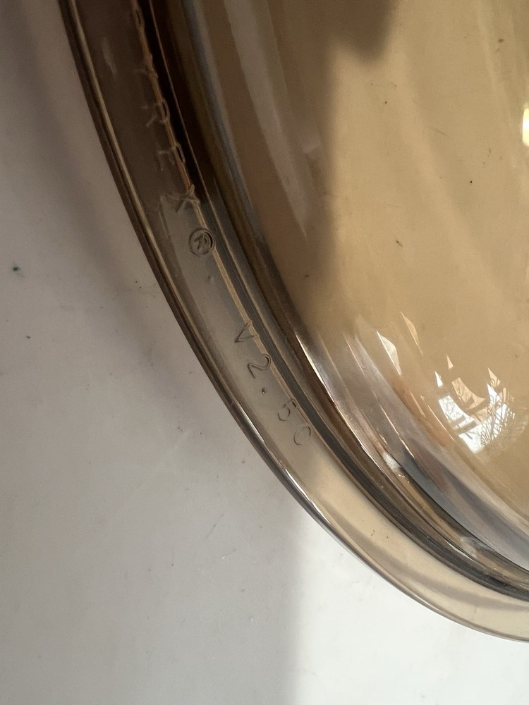 PYREX Vision Amber V2.5C Corning Replacement Lid Vintage