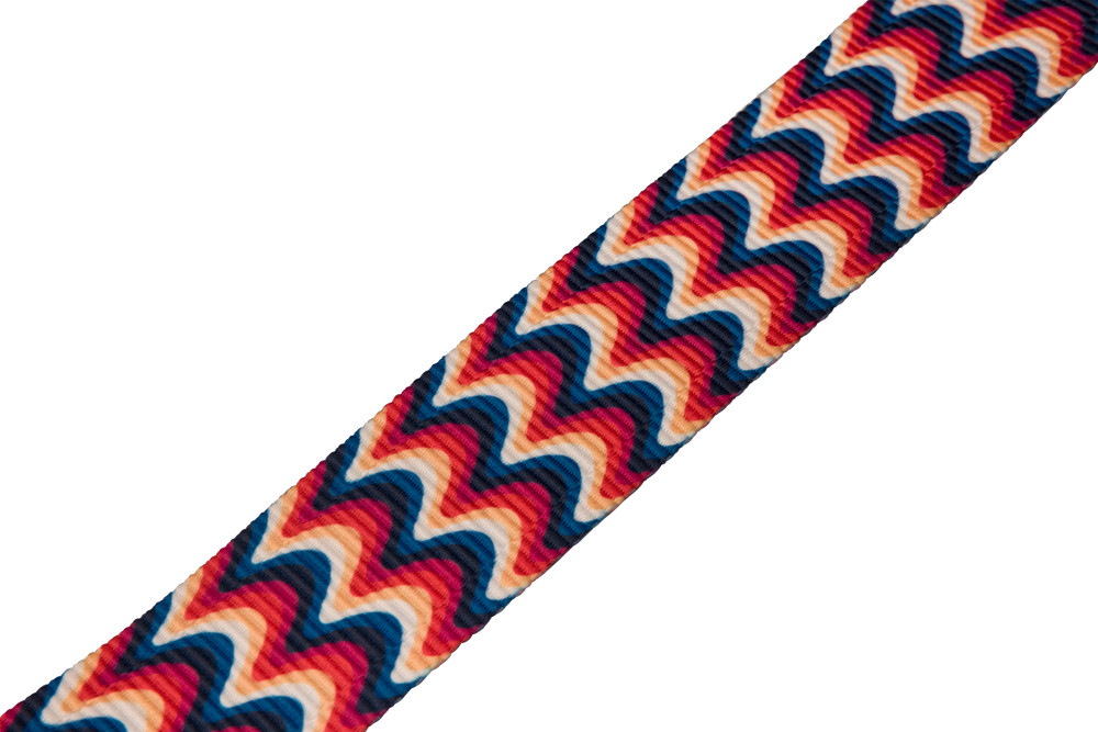 Fender Retro Ripple Polyester Guitar Strap, 2-Inches Wide, Adjustable 0990637214