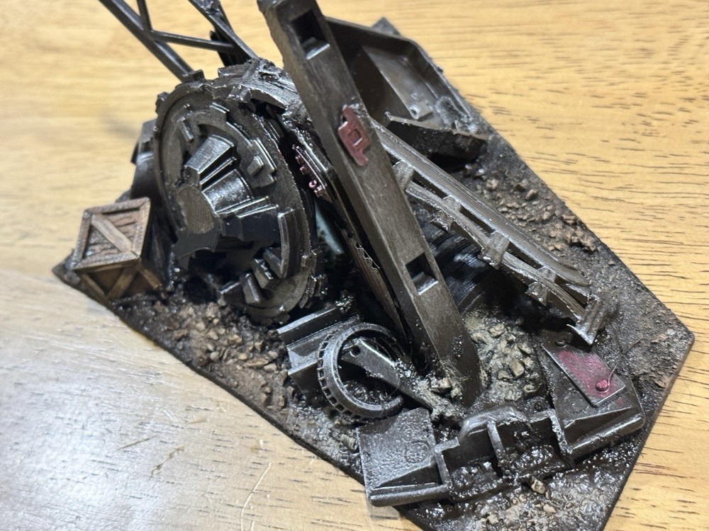Warhammer 40k Post Apocalyptic Scatter terrain Table Top Custom