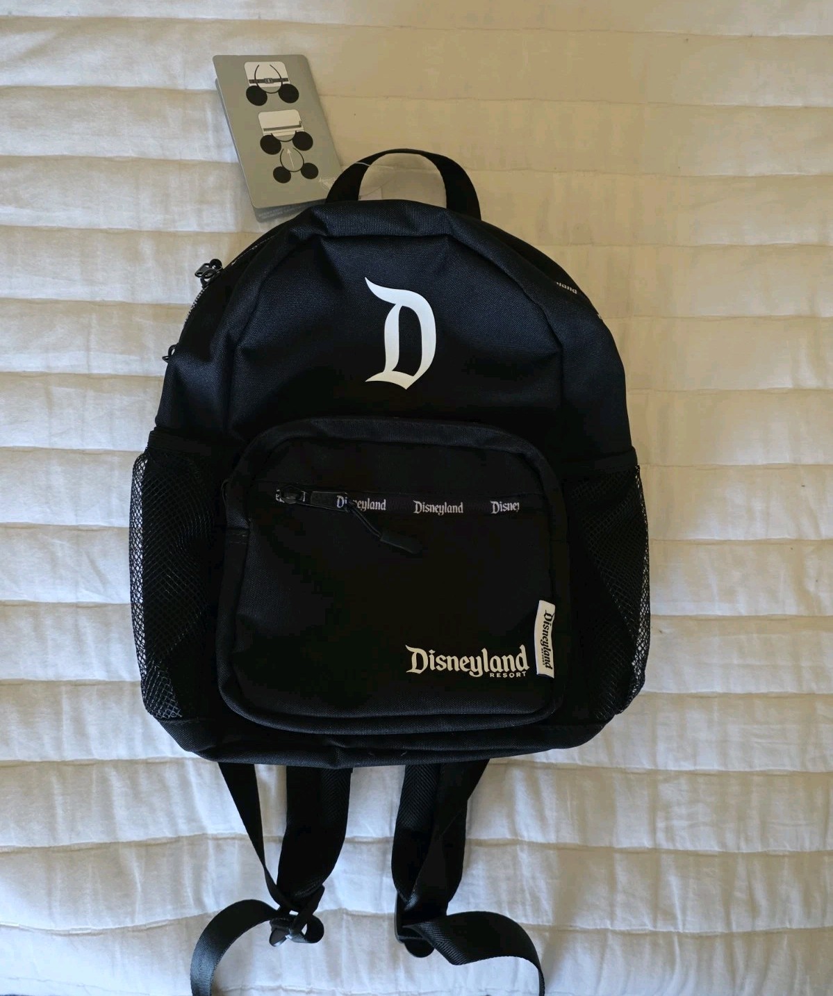 Disneyland Resort - Black Mini Backpack (New for 2026, with tags)
