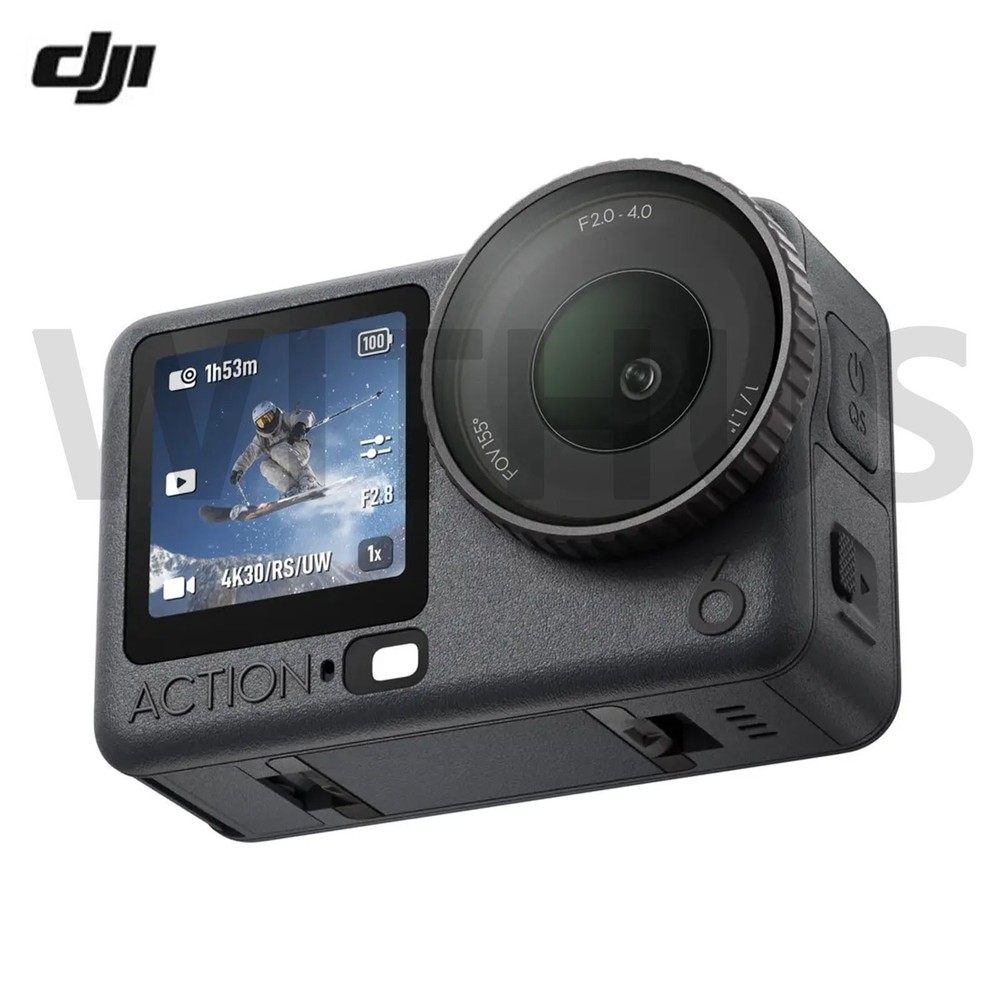 Portable DJI Osmo Action 6 Adventure Combo Variable Aperture Camera