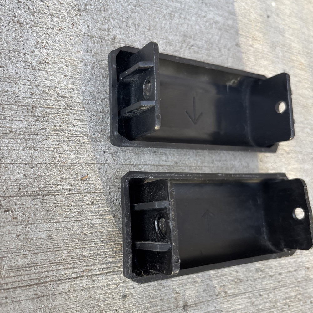 Bowflex Power Pro XTL Ultimate Rail End Cap Rectangle Replacement Parts 2 Pieces