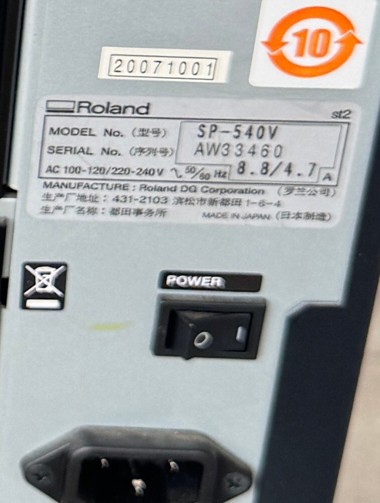 Genuine OEM Roland Versacam SP-540V Sharp 77 Limit Sensor Switch Japan