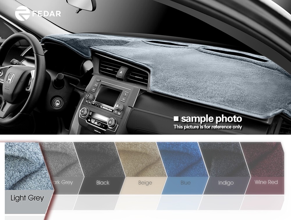 Light Grey Dashboard Pad Mat Dash Cover For 2012-2014 Honda CR-V