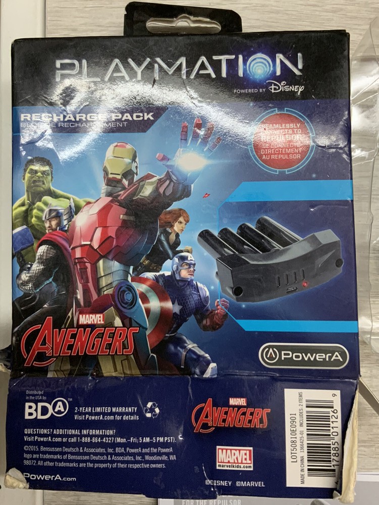 ✅ PowerA Playmation Repulsor Rechargeable Power Pack