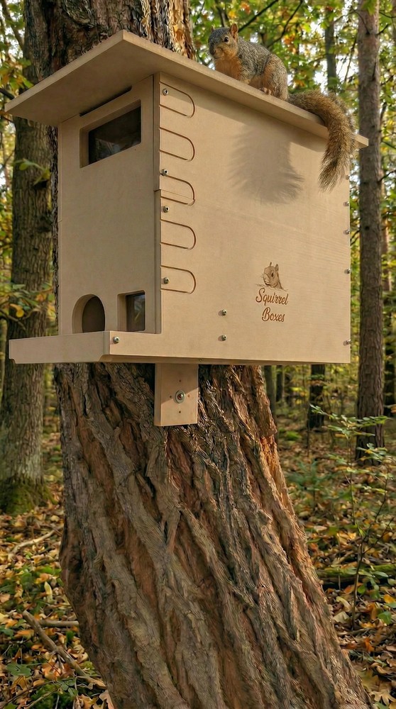 Squirrel Box Watchtower Nest House Camera Compatible With Multiple Models V2