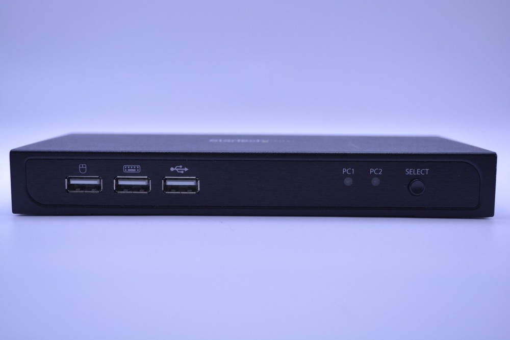 StarTech 2-Port DisplayPort KVM Switch with USB 2.0 Hub (SV231DPU2)