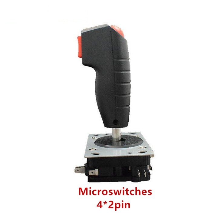 1Pc Arcade Game Cabinet Flight Joystick Trigger w/ Microswitch NO Vibration nn