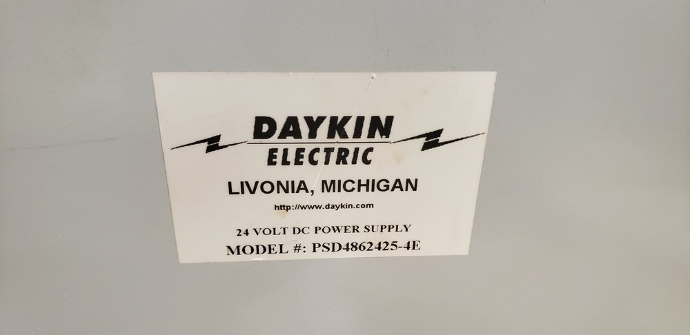 Daykin 24v DC Power Supply PSD4862425-4E