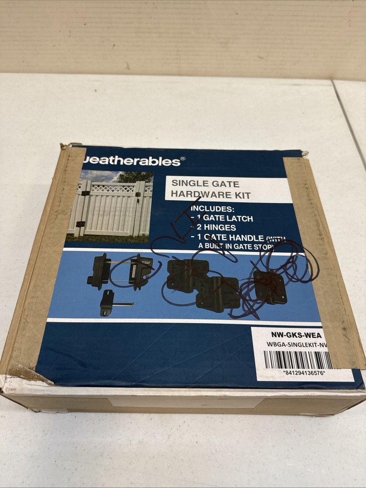 WEATHERABLES NW-GKS-WEA SINGLE GATE HARDWARE KIT NEW